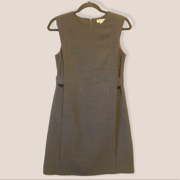 Silence + Noise Urban Black Fitted A-Line Dress 0 - Picture 2 of 12